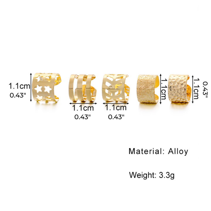 ClaudiaG Allie Cuff Stack