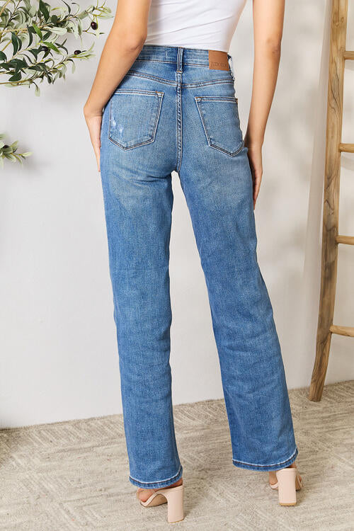 ClaudiaG High Waist Distressed Jeans