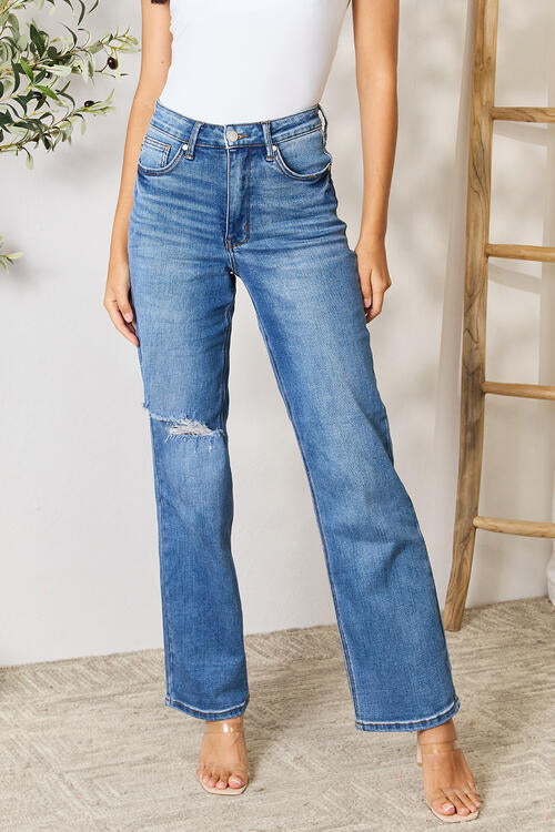 ClaudiaG High Waist Distressed Jeans