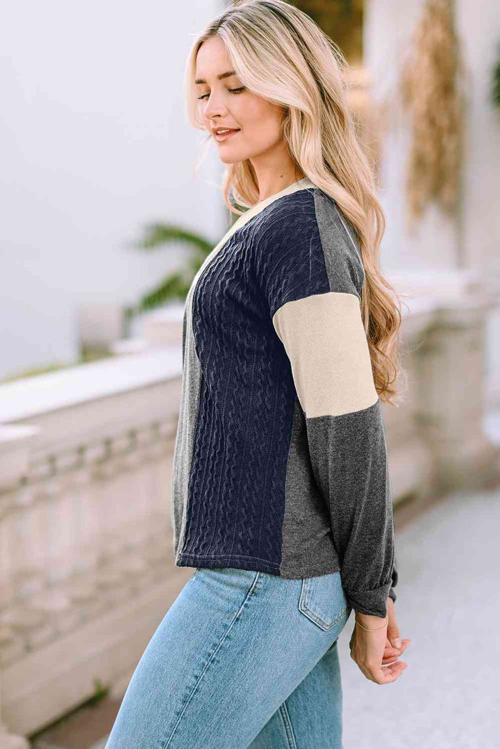 ClaudiaG Paulie V Neck Sweater