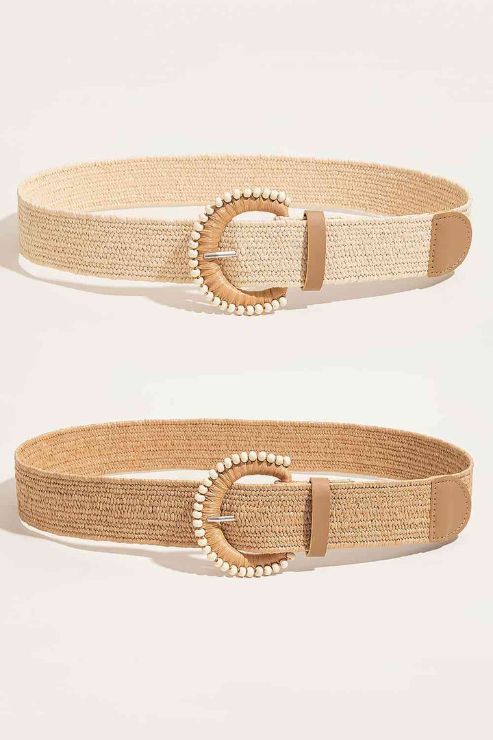 ClaudiaG Pearl Braid Belt