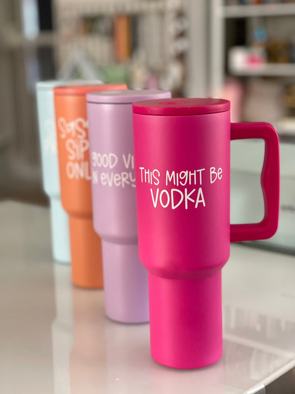 Personalized Monochromatic Tumbler