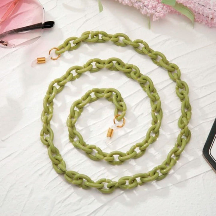 ClaudiaG Bond Glasses & Mask Chain