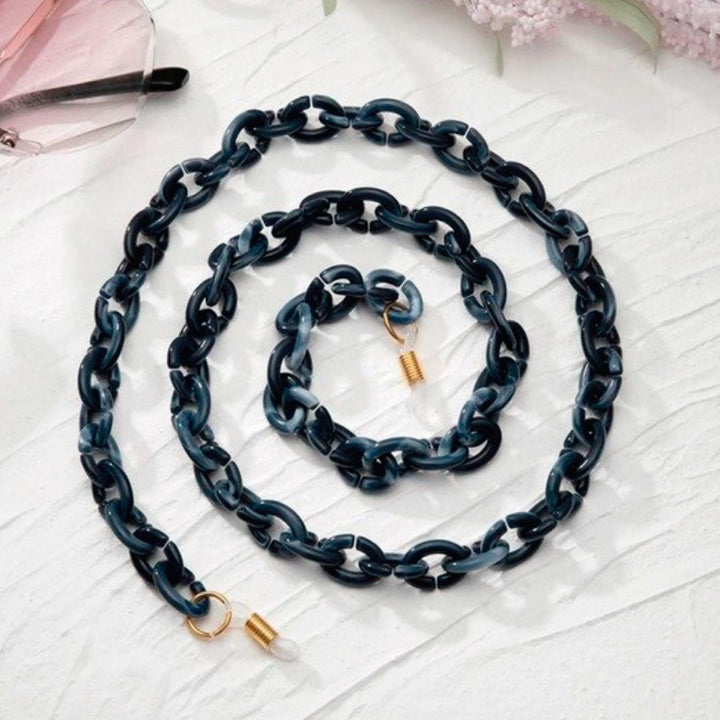 ClaudiaG Bond Glasses & Mask Chain