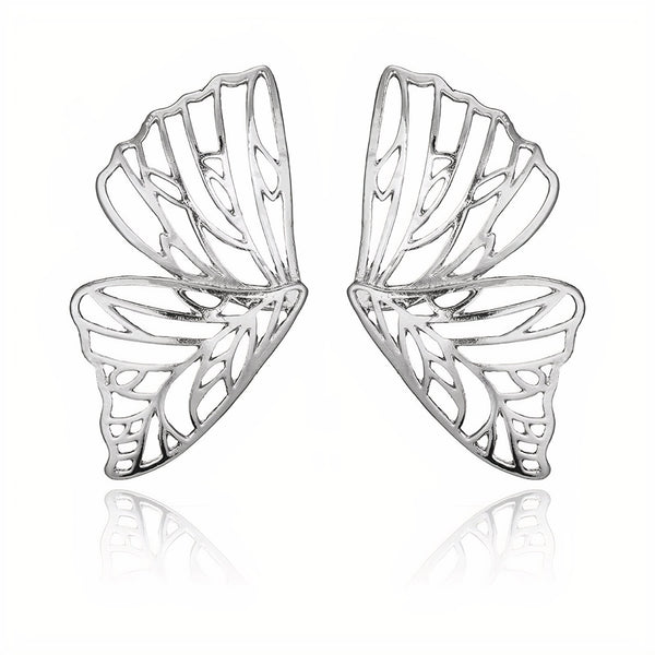 ClaudiaG Butterfly -Silver Earrings