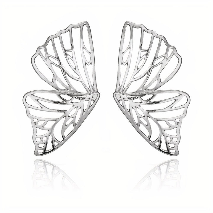 ClaudiaG Butterfly -Silver Earrings