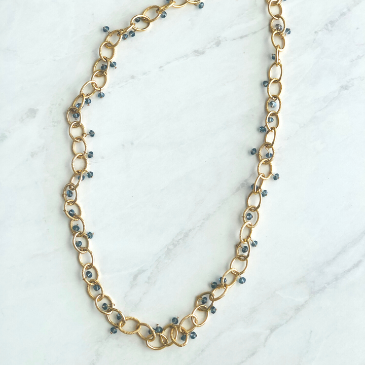 ClaudiaG Chain Droplets Necklace