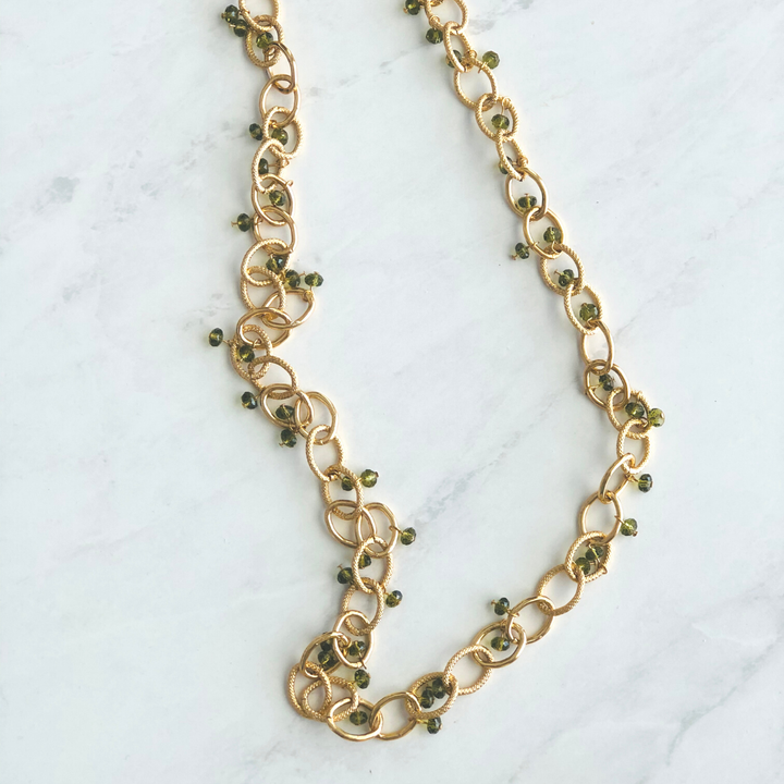 ClaudiaG Chain Droplets Necklace