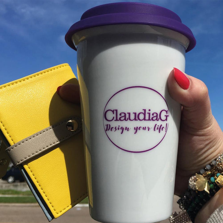 ClaudiaG ClaudiaG Ceramic Travel Mug