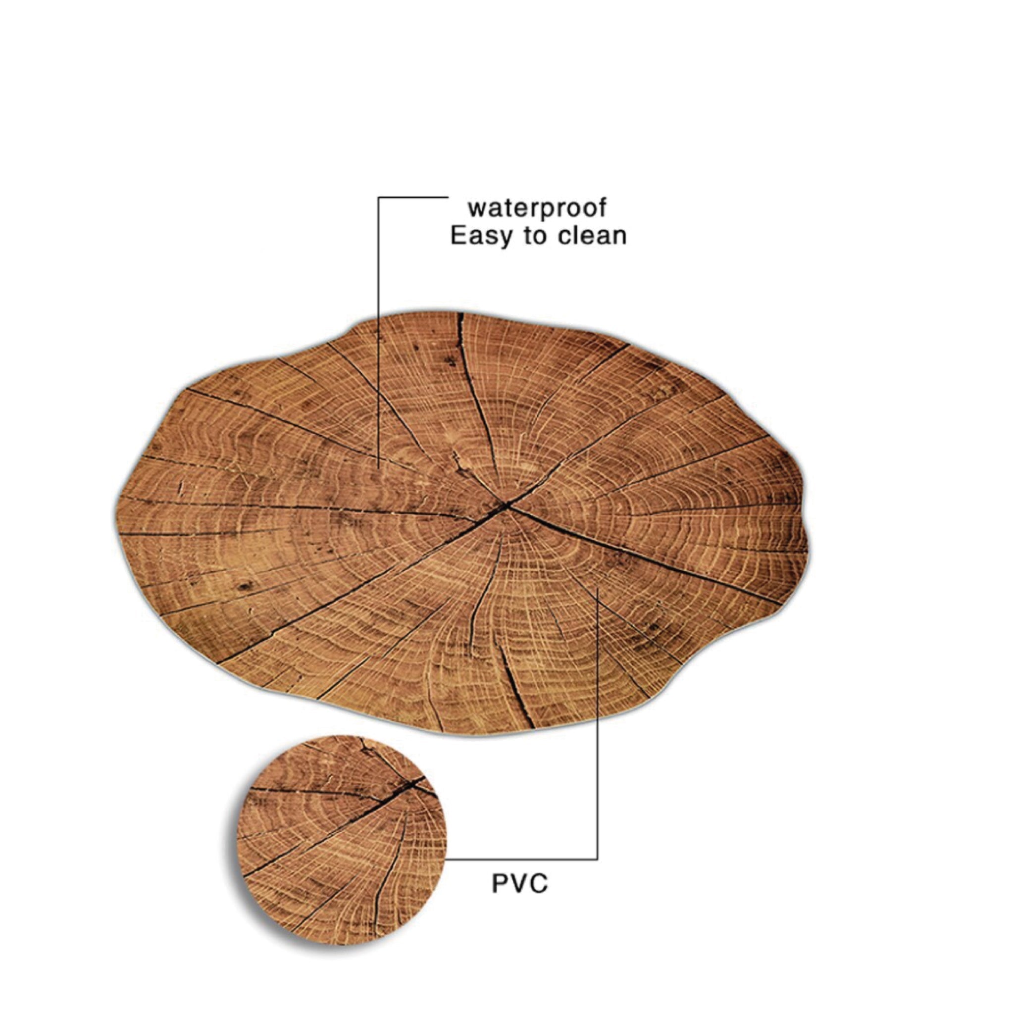 Wood Placemat Set of 4 ClaudiaG Collection