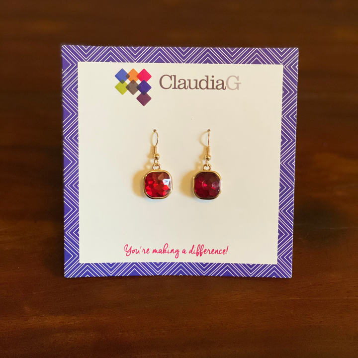 ClaudiaG Cube Earrings