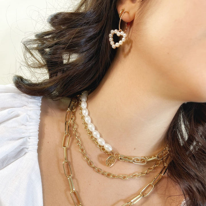 ClaudiaG Kely Pearl Earrings