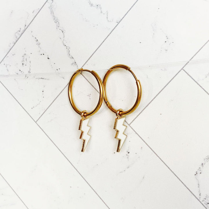 ClaudiaG Thunder Loop Earrings