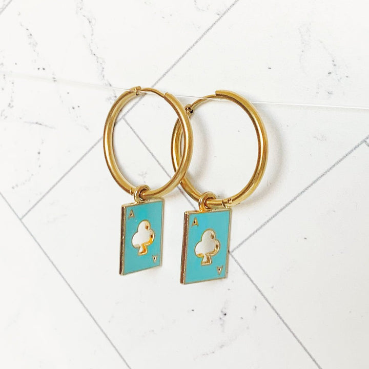ClaudiaG Lucky Loop Earrings