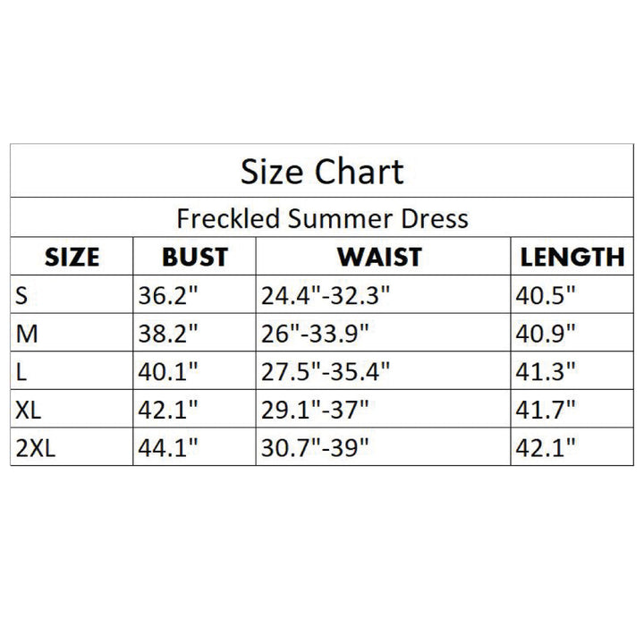 ClaudiaG Freckled Summer Dress