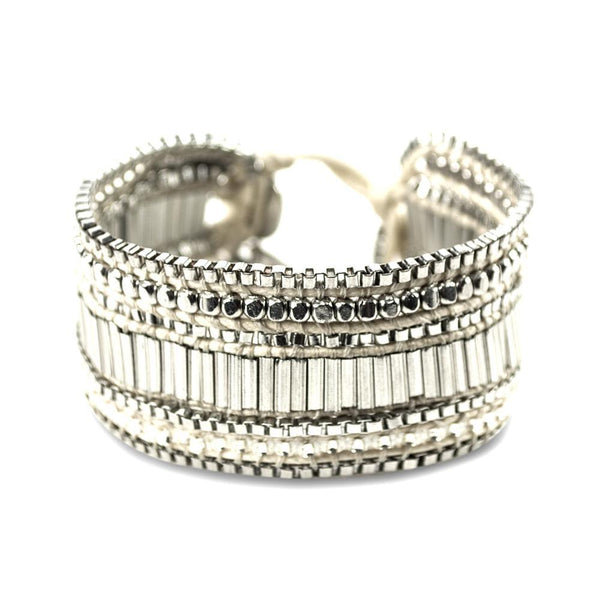 ClaudiaG Looped Bracelet- Ivory