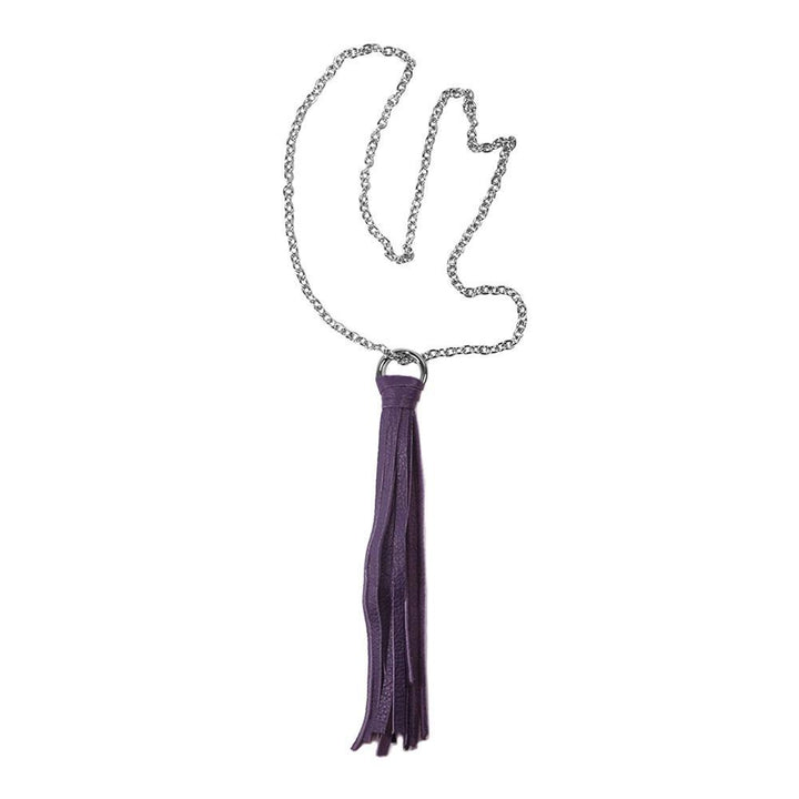 ClaudiaG Maia Long Necklace - Plum