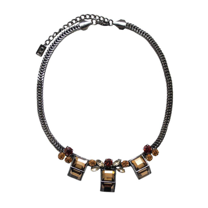 ClaudiaG Sweet Geo Necklace - Sienna