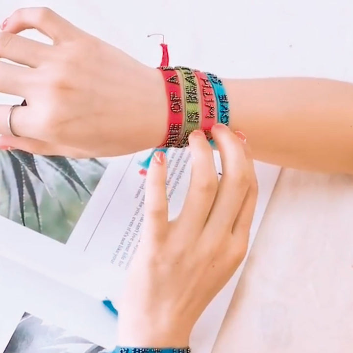 ClaudiaG Talk-To-Me Bracelet: I Love Summer